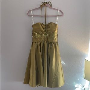 Night Gold Party Dress